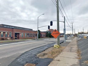 A group of North Bay residents is upset city council approved a crosswalk for Main Street West, a short distance from a four-way stop, while it previously ruled against one for Algonquin Avenue where three people were killed over the past four years trying to cross the road. 
Jennifer Hamilton-McCharles Photo