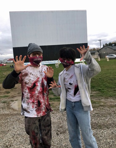 Locals looking to be frightened and entertained won't have to travel far this Halloween. People attending the Oxford Drive-In this Friday and Saturday will start their night by seeing 50 local teenagers perform Michael Jackson's famous Thriller video before the movies begin.

Submitted photo