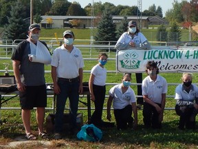 On Saturday September 27, The Lucknow 4H Beef Club was able to hold a socially distanced, Achievement Day at the Lucknow Fair Barn. SUBMITTED