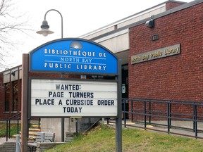 The North Bay Public Library is reopening under reduced hours and with COVID-19 restrictions in place Thursday.
PJ Wilson/The Nugget