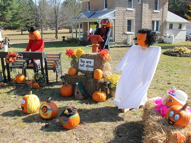 St. John's Lutheran  in Petawawa crafted this fun Pumpkin Folk display in front of the church on Black Bay Road. Anthony Dixon