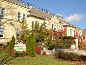 Cedarcroft Place retirement residence in Stratford is in active outbreak after three residents tested positive for COVID-19. (Galen Simmons/The Beacon Herald)