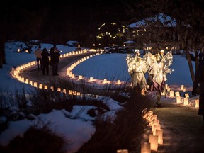The Luminaria at the University of Alberta Botanical Garden in 2019. The event is back again this year for the whole month of December save Christmas Day.