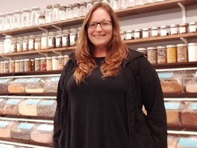 Sandra Ambing, owner of the newly opened BYOB Zero Waste Depot in Goderich. It's the county's first zero-waste bulk food grocery store. Supplied