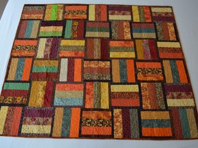 Huron Hospice Quilt of the Month measures 43” x 50” and sells for $475.00. Submitted