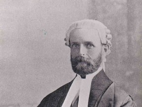 Matthew Wilson, Queen's Counsel, circa mid 1890s.