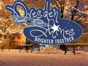 The Dresden Shines group is asking residents to decorate their homes with lights this year for an "illumination tour." Volunteers are available to anyone who needs help. (Handout/Postmedia Network)