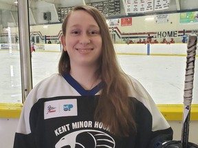 Chloe Ryder, a Tilbury District High School graduate and Kent Minor Hockey Association alumna, has received a $8,000 post-secondary bursary from the Dairy Farmers of Ontario for her excellence in the classroom, community and rink in the 2019-20 school year. (Contributed Photo)