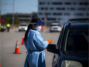 File photo of COVID-19 testing in Ottawa