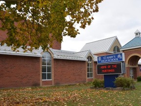 St. Mary's High School in Owen Sound.