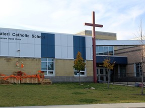 St. Kateri Catholic High School in Eagle Ridge in Fort McMurray. Alta on Saturday, October 3, 2020. Laura Beamish/Fort McMurray Today/Postmedia Network