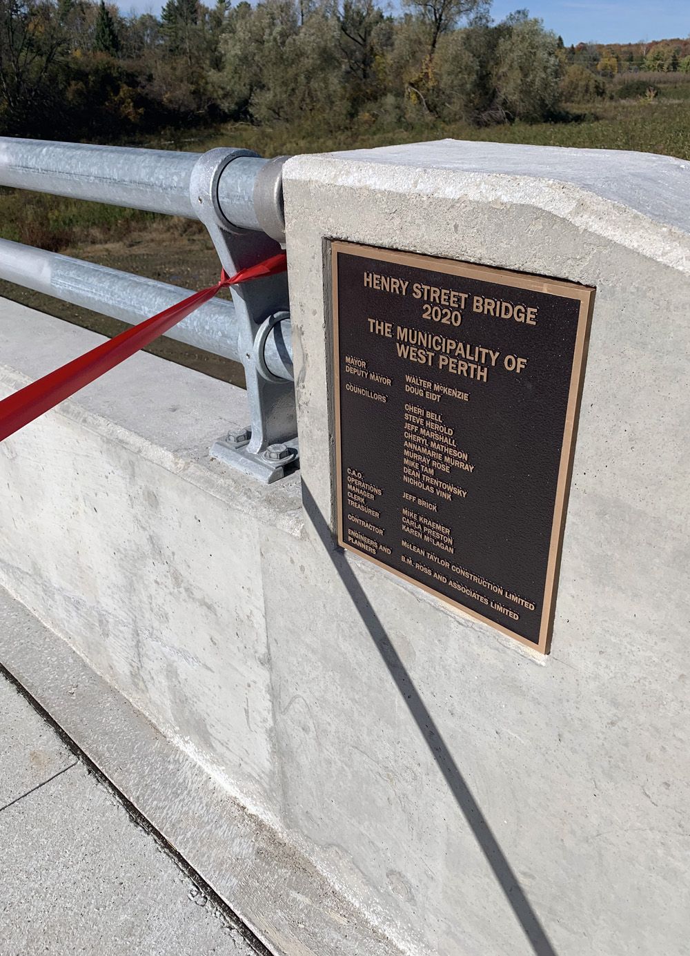 Historic Henry Street bridge officially opened in low key ceremony ...