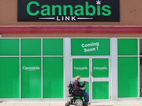 The City of London filed an objection with the Alcohol and Gaming Commission of Ontario to block a proposed Cannabis Link marijuana retail store at Sherwood Forest Mall on Wonderland Road North. (DALE CARRUTHERS, The London Free Press)