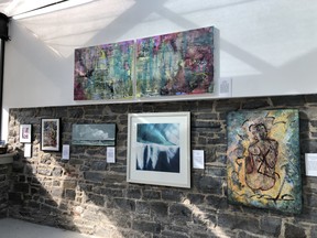 The annual show featuring artwork by members of the Organization of Kingston Women Artists is on now at the Window Art Gallery at the corner of Queen and Victoria streets. (Susanne Langlois/Supplied Photo)