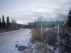 The village of Pelican Narrows went into lockdown on Thursday as Peter Ballantyne Cree Nation moved to restrict access to its communities to prevent the spread of COVID-19. PHOTO BY LIAM RICHARDS /The StarPhoenix