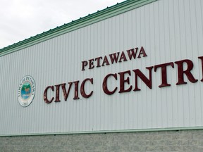Petawawa Civic Centre sign