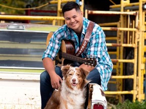 Brandon Lorenzo, a local country singer, was recently selected for the 2020 People's Choice Award. Photo by Canadian Heritage Guild