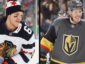 Two-time Stanley Cup champion Andrew Shaw of the Chicago Blackhawks and Las Vegas Golden Knights forward Nick Cousins will be in thier hometown of Belleville Saturday to raise funds for local mental health initiatives.
FACEBOOK PHOTO/DUCKY BRAND