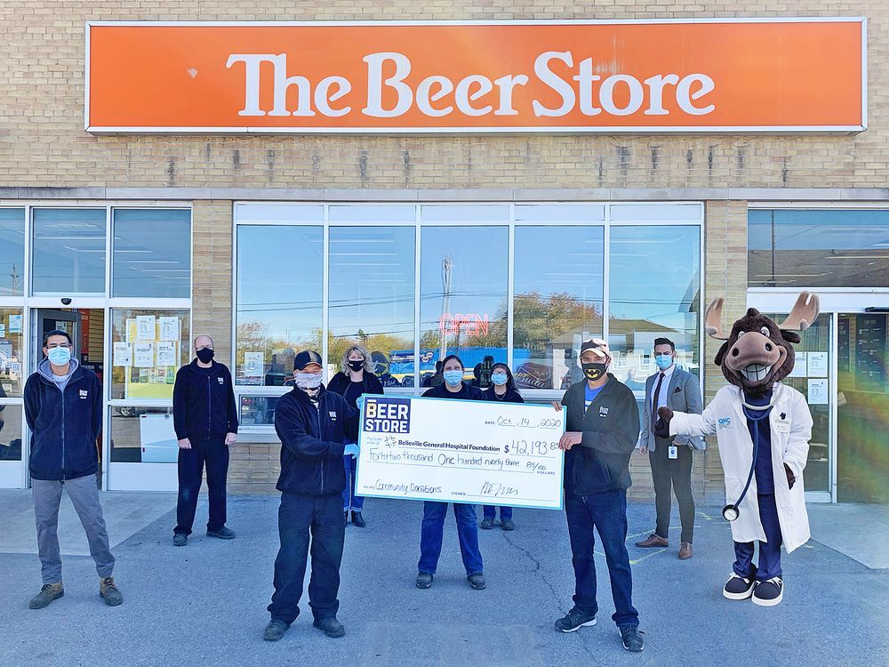Local community and The Beer Store joins forces in support of BGHF