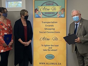Quinte West Mayor Jim Harrison welcomes Chrissy Williams-Hunt and Ally Wojewski to the local business community with the launch of Senior Services...Allow Us, offering service to senior residents residing in Belleville, Quinte West, Prince Edward County, Brighton and Stirling.
VIRGINIA CLINTON