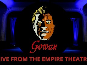 Singer Gowan performs Thursday at the Empire Theatre in an online-only concert. Submitted/The  Intelligencer/Postmedia Network