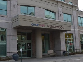 The Chartwell Wedgewood Retirement Residence in downtown Brockville.