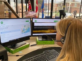 Jenna Havens is among the several customer service representatives who will be answering calls via the Municipality of Chatham-Kent's newly launched 311 service. (Contributed Photo)