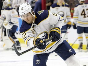 Former Tilbury resident Brandon Montour has re-signed with the Buffalo Sabres for one year. Wayne Cuddington