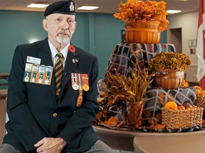 Handout/Chatham Daily News
Len Maynard, Zone Commander for every Royal Canadian Legion Branch in Chatham-Kent, gives a heart-felt message in a video created by McKinlay Funeral Homes to provide a collective Remembrance Day experience for Chatham-Kent residents during the COVID-19 pandemic.