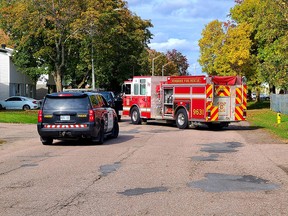 Cecil Street in Pembroke's west end was blocked off during the late morning and early afternoon of Oct. 9 while police and firefighters looked into the cause of a strong chemical smell eminating from a residence in the 200 block. It was determined the cause of the odour was unsanitary conditions in the residence.