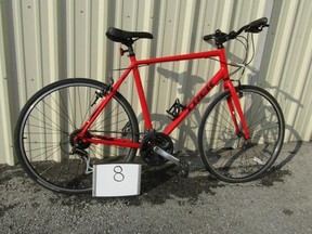 One of the many bicycles available to bid on, during the CPS annual Police Auction. Handout/Cornwall Standard-Freeholder/Postmedia Network

Handout Not For Resale