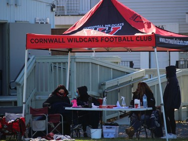 Game day at Joe St. Denis Field. Photo on Sunday, October 12, 2020, in Cornwall, Ont. Todd Hambleton/Cornwall Standard-Freeholder/Postmedia Network