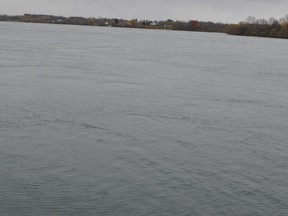The St. Lawrence River from Cornwall's perspective, on Thursday October 29, 2020 in Cornwall, Ont. Francis Racine/Cornwall Standard-Freeholder/Postmedia Network