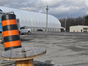 A portion of the city of Cornwall's municipal works yard as seen on Wednesday October 28, 2020 in Cornwall, Ont. Francis Racine/Cornwall Standard-Freeholder/Postmedia Network