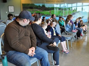 An information session held last year at the Ontario Power Generation (OPG) visitors centre. Francis Racine/Cornwall Standard-Freeholder/Postmedia Network
