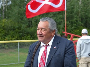 Bill Loutitt, CEO of McMurray Metis, at the groundbreaking ceremony for the McMurray Metis Cultural Centre at MacDonald Island Park on Wednesday, September 2, 2020. Sarah Williscraft/Fort McMurray Today/Postmedia Network