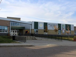 Walter and Gladys Hill Public School in Eagle Ridge in Fort McMurray, Alta. on Saturday, October 3, 2020. Laura Beamish/Fort McMurray Today/Postmedia Network