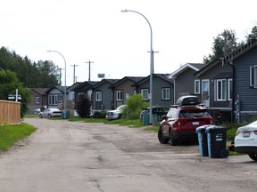 The Ptarmigan Court Trailer Park in Fort McMurray on September 18, 2020. Sarah Williscraft/Fort McMurray Today/Postmedia Network
