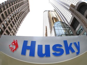 Husky Energy Inc offices in Calgary. Cenovus Energy Inc will buy peer Husky in an all-stock transaction valued at $23.6 billion. PHOTO BY JIM WELLS/POSTMEDIA