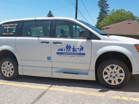 This wheelchair-accessible van used to get Almaguin Highlands residents to medical appointments is transporting 70 to 80 people a week.
Rocco Frangione Photo