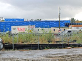 Construction is back underway on the Cascades Casino in North Bay. No timeline has been set for the opening of the North Bay casino. PJ Wilson/The Nugget