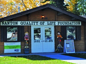 The Nanton Quality of Life Foundation building is located at 1601 21 Ave.