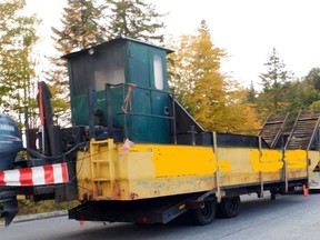 The driver of this commercial motor vehicle is facing several charges for safety violations folloowing a traffic stop in Algonquin Park last month.