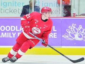 Soo Greyhounds defenceman Ryan O'Rourke was chosen by the Minnesota Wild in the second round of the 2020 NHL Draft. SPECIAL TO SAULT THIS WEEK