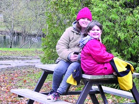 Picnic tables at Bellevue Park are off limits as a result  of provincial restrictions.