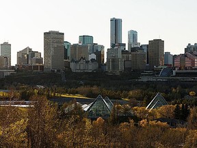 Part of the Edmonton skyline. POSTMEDIA FILE PHOTO