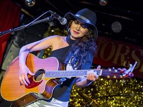 Sudbury-born singer-songwriter Justine Giles is a finalist in Jim Beam's Virtual Talent Search. Supplied photo