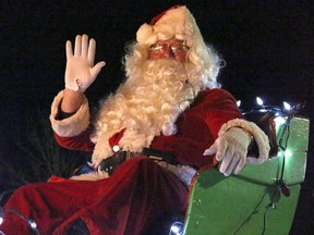 The arrival of Saint Nick, seen here during the 2019 Timmins Santa Claus Parade, is always a highlight for kids attending the annual event. It was announced Friday this year's parade will be held Saturday, Nov. 13.

RICHA BHOSALE/The Daily Press