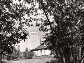 After much debate and a little nudging from the local mines, Timmins council adopted daylight savings time, starting on April 28th, 1946 and lasting until Sept. 29th, 1946. This is a view of the general manager's house and the Central Shaft at Hollinger Consolidated Gold Mines during the 1950s.

Supplied/Timmins Museum