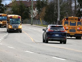 Timmins Police Service says it received several complaints - five within a span of four days - about motorists blowing past school buses when they have their flashing lights and stop arm deployed.

The Daily Press file photo